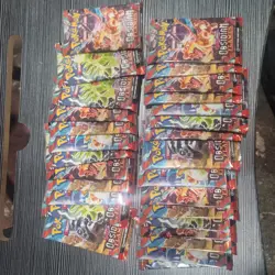 Pokemon Cards - Scarlet & Violet Obsidian Flames - BOOSTER PACKS (28 Pack Lot) 820650853746 - Image 1
