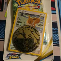 Pokemon TCG: Brilliant Stars 1 pack blister - 1 promo & coin - Factory Sealed - Image 2