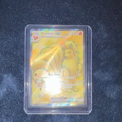 Pokemon Ninetales EX Ultra Rare Full Art Holo 186/165 SV151 260 HP English - Image 1