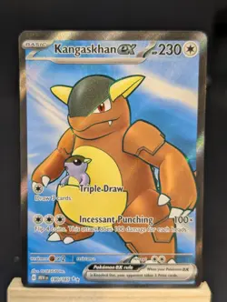Rare Pokemon TCG Kangaskhan EX 190/165 Scarlet & Violet 151 Ultra Rare Holo NM - Image 1