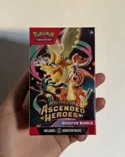 Pokemon TCG Ascended Heroes Booster Bundle (6 Packs) - New & Sealed ✅ - Image 1