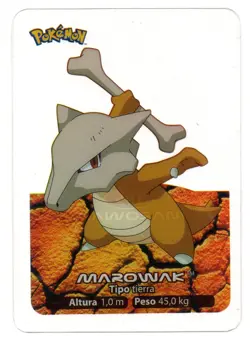 MAROWAK #105 LAMINCARD COLECCION POKEMON LAMINCARDS 2005 EDIBAS (USADA) - Image 1