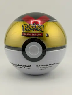 Pokemon TCG Level Ball Poke Ball Tin – H20 Ball (2021), Factory Sealed - Image 1