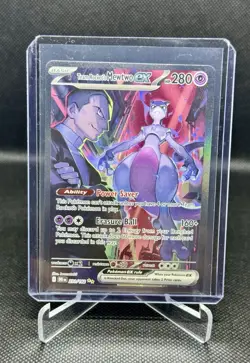 Pokemon TCG Destined Rivals Team Rocket’s Mewtwo ex SIR 231/182 🔮 (read desc.) - Image 3