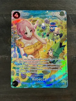 One Piece TCG OP06 Wings of the Captain Rebecca SP English OP05-091 - Image 2
