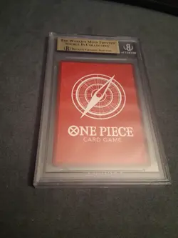 BGS 10 2025 ONE PIECE OP12-020 LEGACY OF THE MASTER RORONOA ZORO ALTART - Image 4
