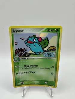 Ivysaur 34/100 Reverse Holo Crystal Guardians Pokemon Card 2006 TCG - Image 1