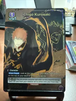Union Arena Bleach Ichigo Kurosaki R Alt Art UE01BT/BLC-1-040 - Image 1