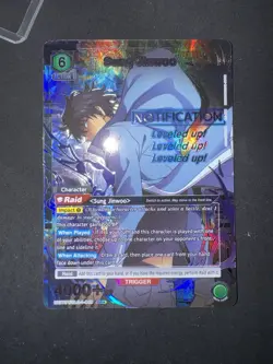 Union Arena Solo Leveling Sung Jinwoo (049) (SR*) UE17BT/SLG-1-049 - Image 1