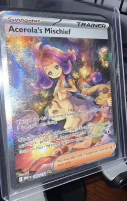 Acerola’s Mischief SIR English 183/132 Pokemon TCG Card - Image 2