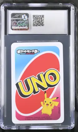 2019 Draw 4 Eevolutions - Pokemon Playing Cards - Pocket UNO +4 - CGC MINT 9! - Image 2