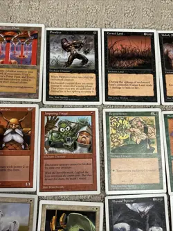 Magic The Gathering 5th Edition Lot Of 41 Cards Played Condition - Image 3