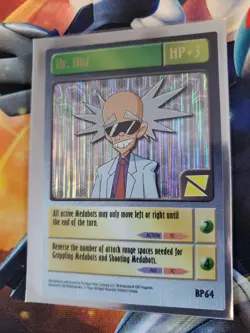 Medabots - Dr. Aki - Holo Rare - BP64 - Trading Card Game - Pack Fresh - Image 1