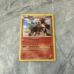 ~ Pokemon TCG ~ Entei 14/98 ~ Rare Cosmos Holo Card ~ Ancient Origins ~ LP/NM ~ - Image 2