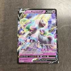 Galarian Rapidash V SWSH111 SWSH: Sword & Shield Promo Cards Holo - Image 1