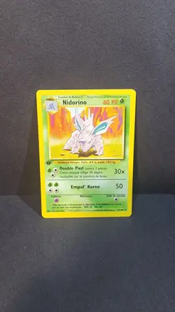 Pokemon FRENCH 1st Edition LOT 9 Cards - Image 1