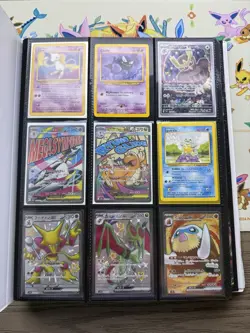 Pokemon Collection Binder Vintage Lot of Cards Holos WOTC E-Reader Promo - Image 1