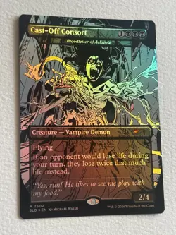 MTG Cast-Off Consort - Bloodletter of Aclazotz (#M2502) SLD - Borderless / Foil - Image 3