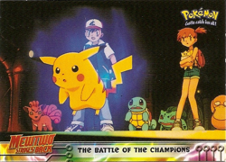 The Battle of the Champions 25 - Mewtwo Strikes Back - Topps Pokemon - Image 1