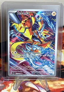 Pokemon TCG Stellar Crown - Zeroara Full Art Illustration Rare #151/142 - Image 1