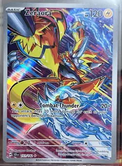 Pokemon TCG Stellar Crown - Zeroara Full Art Illustration Rare #151/142 - Image 2