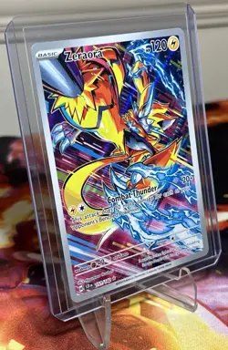 Pokemon TCG Stellar Crown - Zeroara Full Art Illustration Rare #151/142 - Image 4