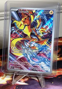 Pokemon TCG Stellar Crown - Zeroara Full Art Illustration Rare #151/142 - Image 5