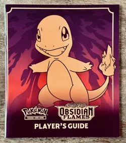Pokemon TCG Scarlet & Violet Obsidian Flames Player’s Guide Booklet - Image 1