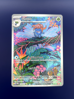 Gloom 198 Obsidian Flames Illustration Rare Pokemon TCG - NM - Image 1