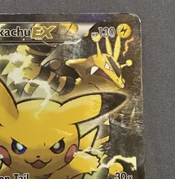 Pokemon Pikachu EX XY124 Full Art Promo - Image 4