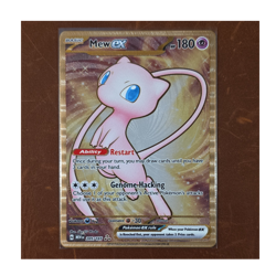 Pokemon Mew ex Scarlet & Violet 151 Hyper Rare Metal Full Art Holo Eng 205/165 - Image 1