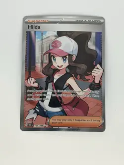 Pokemon TCG Trainer Hilda Full Art Rare Holo - Image 1