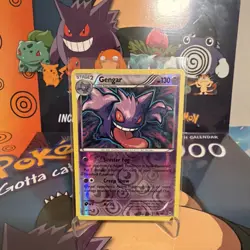 Pokemon TCG Gengar 60/162 Breakthrough Reverse Holo Holo Rare 130 HP Psychic - Image 1