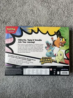 Ascended Heroes Pokemon First Partners Deluxe Pin Collection New Factory Sealed - Image 2