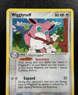 Pokemon TCG Wigglytuff Reverse Holo 52/112 FireRed & LeafGreen MP - Image 2