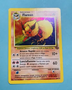 Pokemon Flareon Holo Italian Jungle 3/64 - Image 3