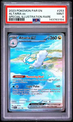 Altaria EX 253/182 Special Illustration Rare Pokemon PSA 9 *154 - Image 1