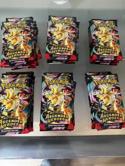 95 X Pokemon TCG Ascended Heroes Booster Pack Sealed Singles🔥🚨 - Image 1