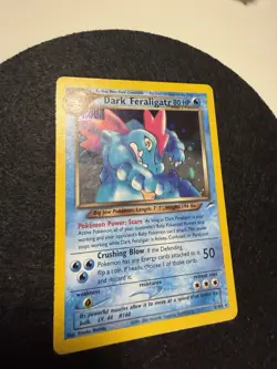 Pokemon TCG Dark Feraligatr Holo Rare Neo Destiny Unlimited NM- - Image 3