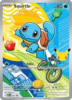 Pokemon - Squirtle 039 Mega Evolution - Holo Black Star Promo - NM - Image 4