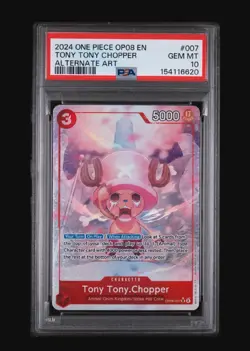 2024 One Piece Tony Tony Chopper OP08-007 PSA10 - Image 1