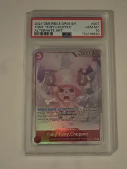 2024 One Piece Tony Tony Chopper OP08-007 PSA10 - Image 4