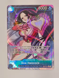 Boa Hancock SR Alt Art Secret Rare OP07-051 One Piece TCG English - Image 1