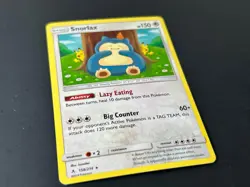 Snorlax Unbroken Bonds 158/214 Holo Rare Pokemon TCG Card Near Mint Condition - Image 2