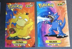 PSYDUCK X GOLDUCK LOT - POKEMON KANTO CARDS TOP POKEDEX CCG FOIL - Image 1