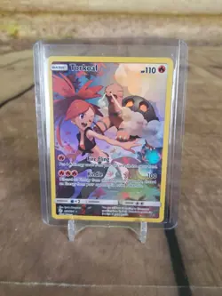 Torkoal Basic HP110 Fire Holo #237/236 Pokemon 2019 Card - Image 1