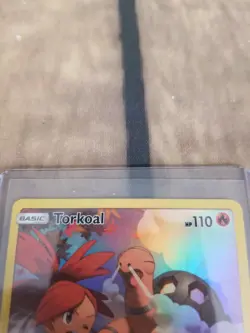 Torkoal Basic HP110 Fire Holo #237/236 Pokemon 2019 Card - Image 3