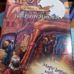 Harry Potter Trading Card Game Two Player Starter Set plus extra cards 2001 - Image 1