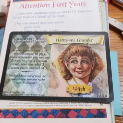 Harry Potter Trading Card Game Two Player Starter Set plus extra cards 2001 - Image 3
