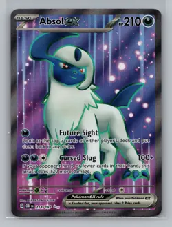 Pokemon Scarlet & Violet Obsidian Flames Absol ex Full Art - NM #214/197 8901 - Image 1
